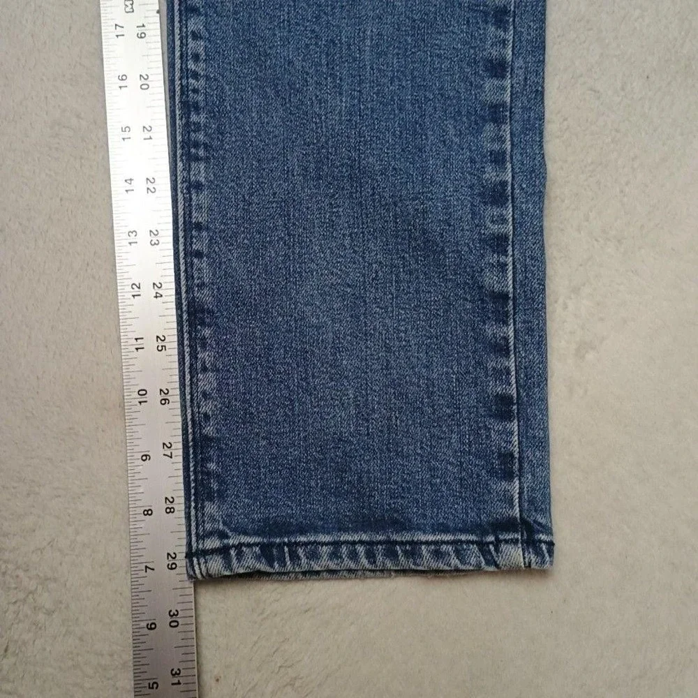 Mott & Bow Jeans Mens 31x30 Blue Slim Warren Light Distressed Stretch 5 Pocket